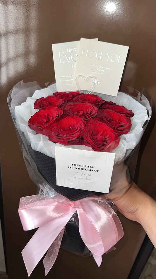 Rosé Whisper (10 Roses)