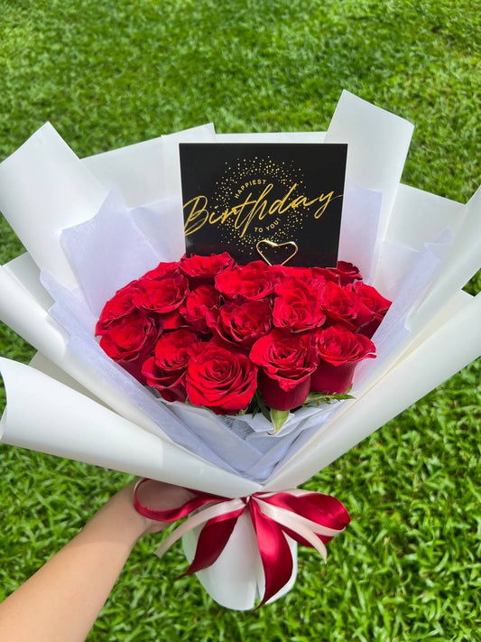 Scarlet Heart (20 Roses)