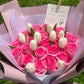 Petal Poise (20 Roses and 10 Tulips)