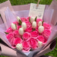 Petal Poise (20 Roses and 10 Tulips)