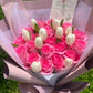 Petal Poise (20 Roses and 10 Tulips)