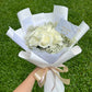 Pure Love (10 Roses with Baby Breath)