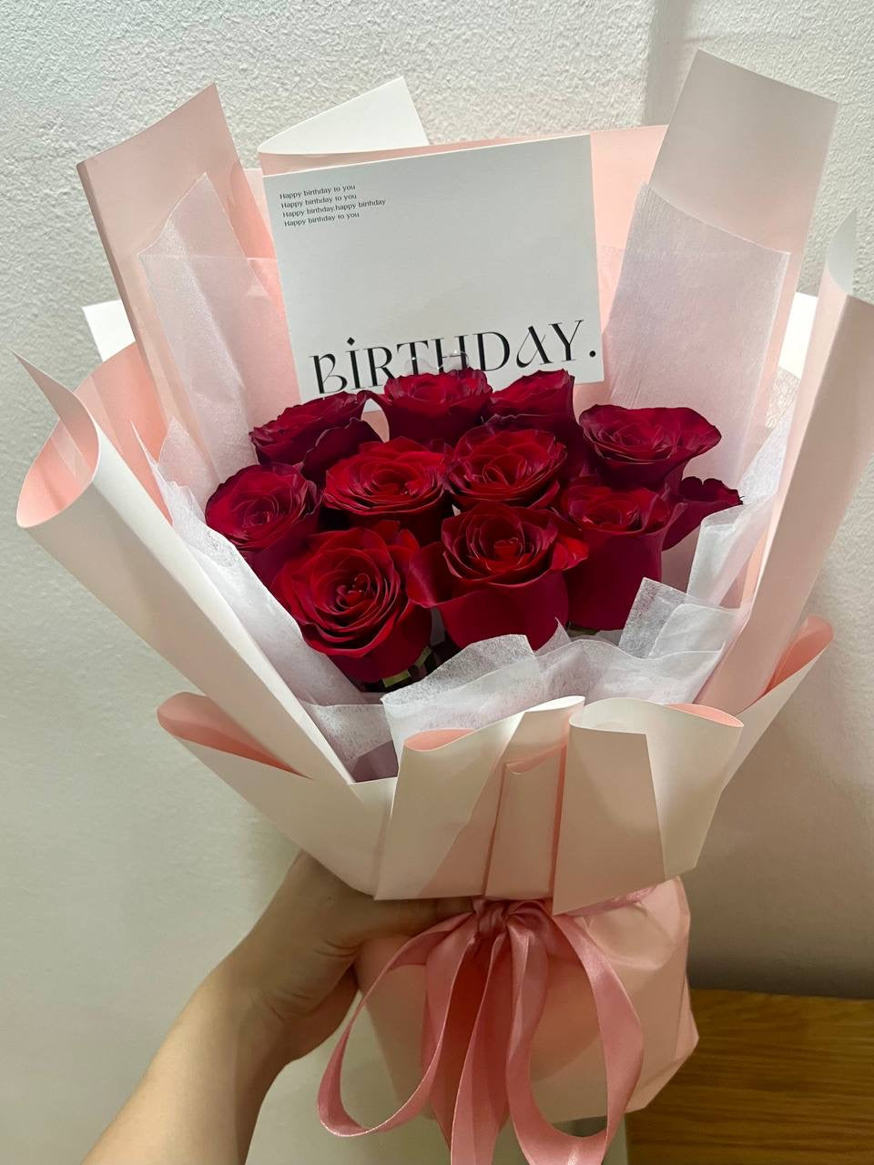 Rosé Whisper (10 Roses)