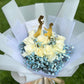 Promises (10 Roses with Baby Breath)